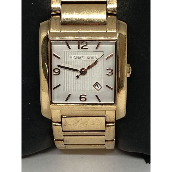 Michael Kors MK3374 Women's Gold Stainless Steel Analog Dial Quartz Watch OP725 - Picture 2 of 12